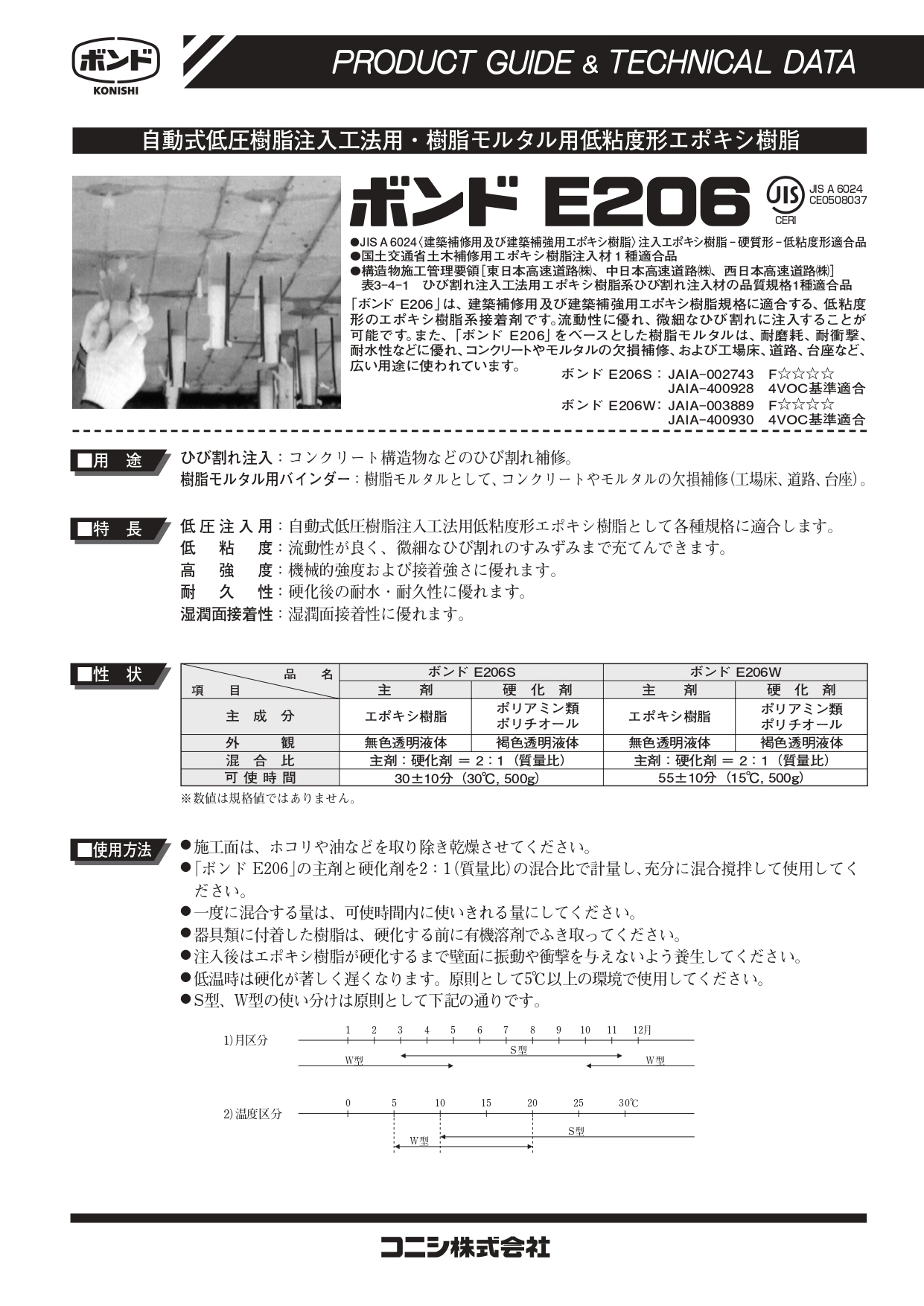 ボンドＥ－２０６　３ｋｇ